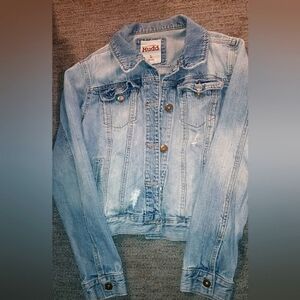 Light blue denim jacket